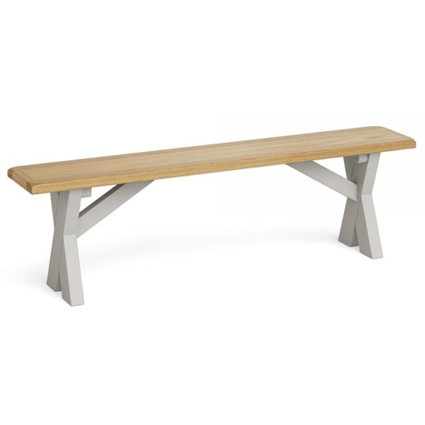 Grantham Cross Dining Bench - Image 5