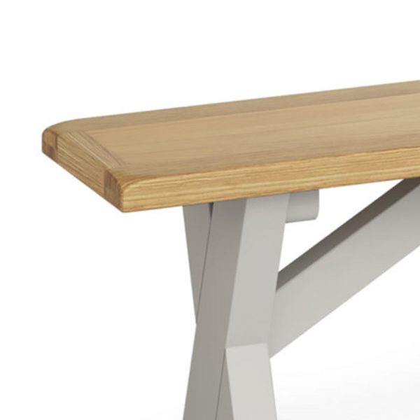 Grantham Cross Dining Bench - Image 3