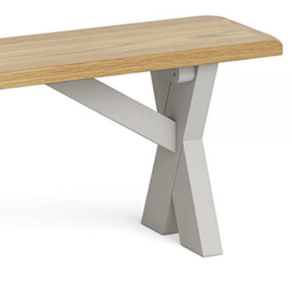 Grantham Cross Dining Bench - Image 4