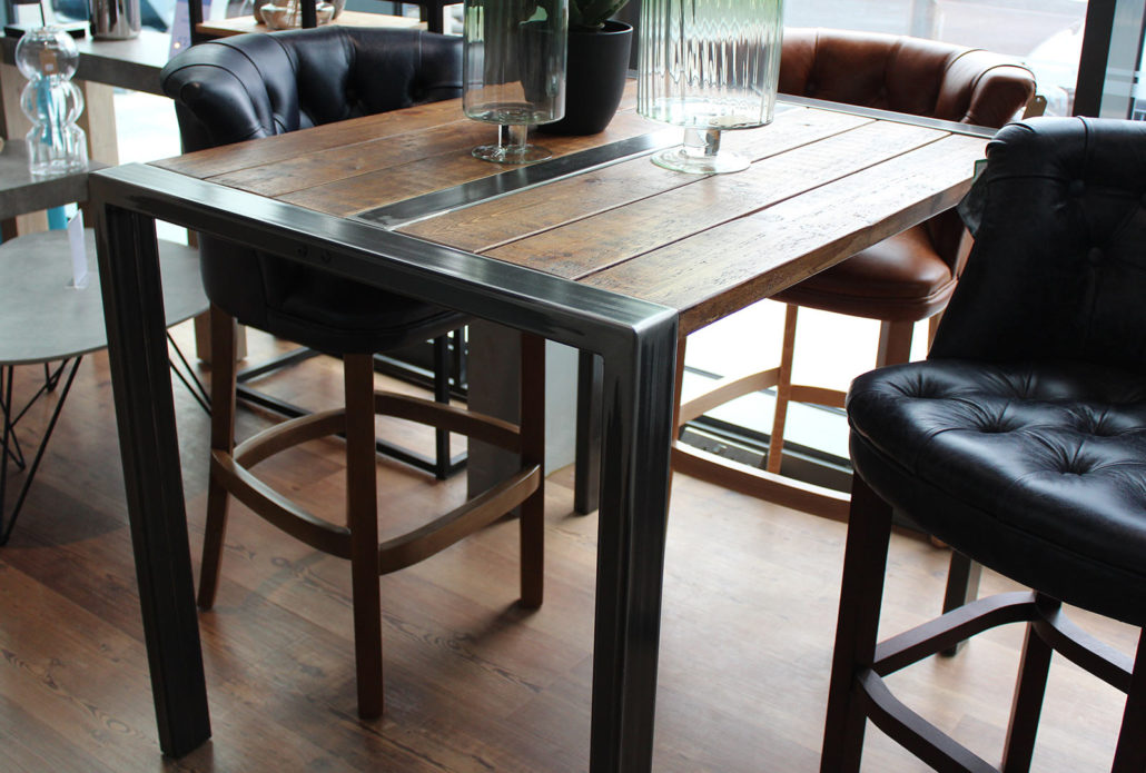 Industrial Bar Table Oswaldtwistle Mills