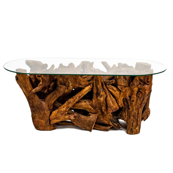 Woodway Oval Coffee Table - Image 5