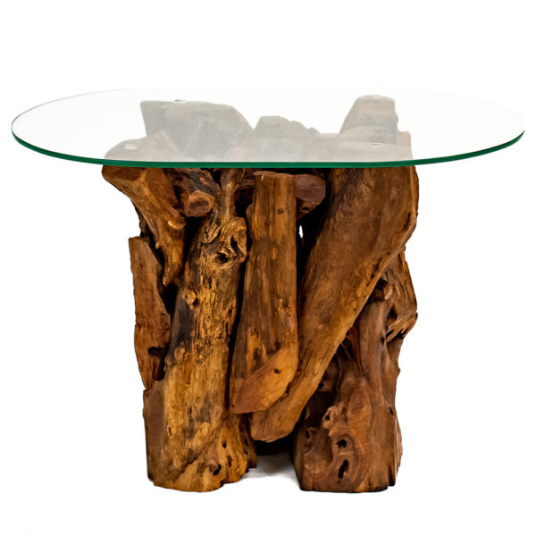 Woodway Oval Side Table - Image 4