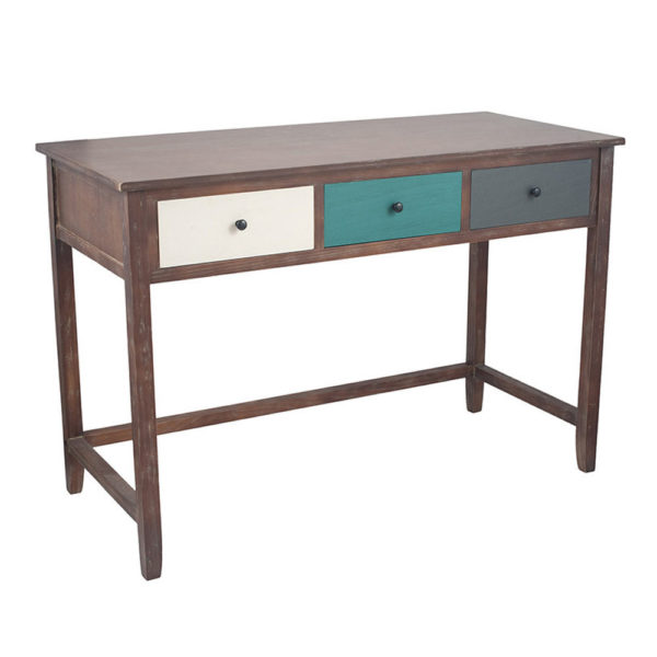 Loom 3 Drawer Desk - Image 3