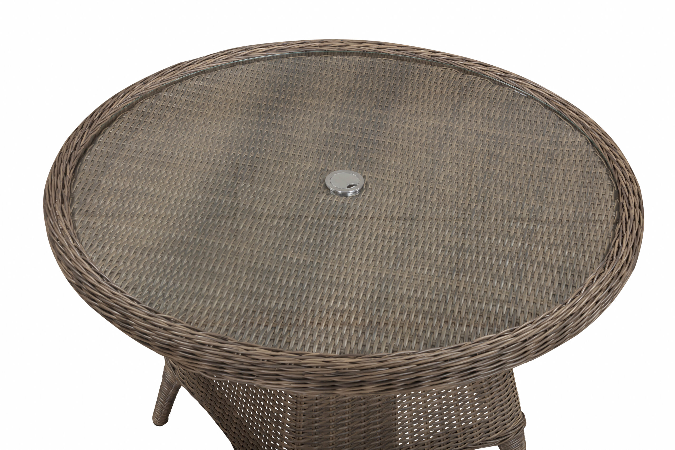 Ezra 4 Seater Dining Set (4 x High back Armchair/110cm Table) - Image 5