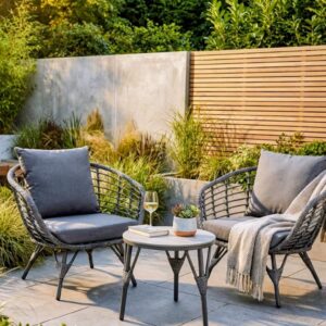 Evora Wicker Bistro Set