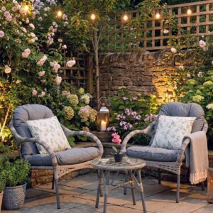 Castel Bistro Set - Grey