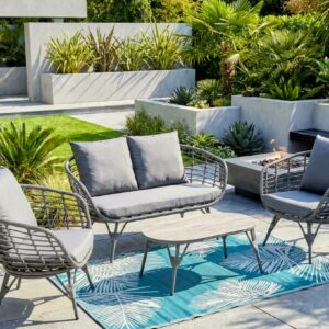Evora Wicker Sofa Set
